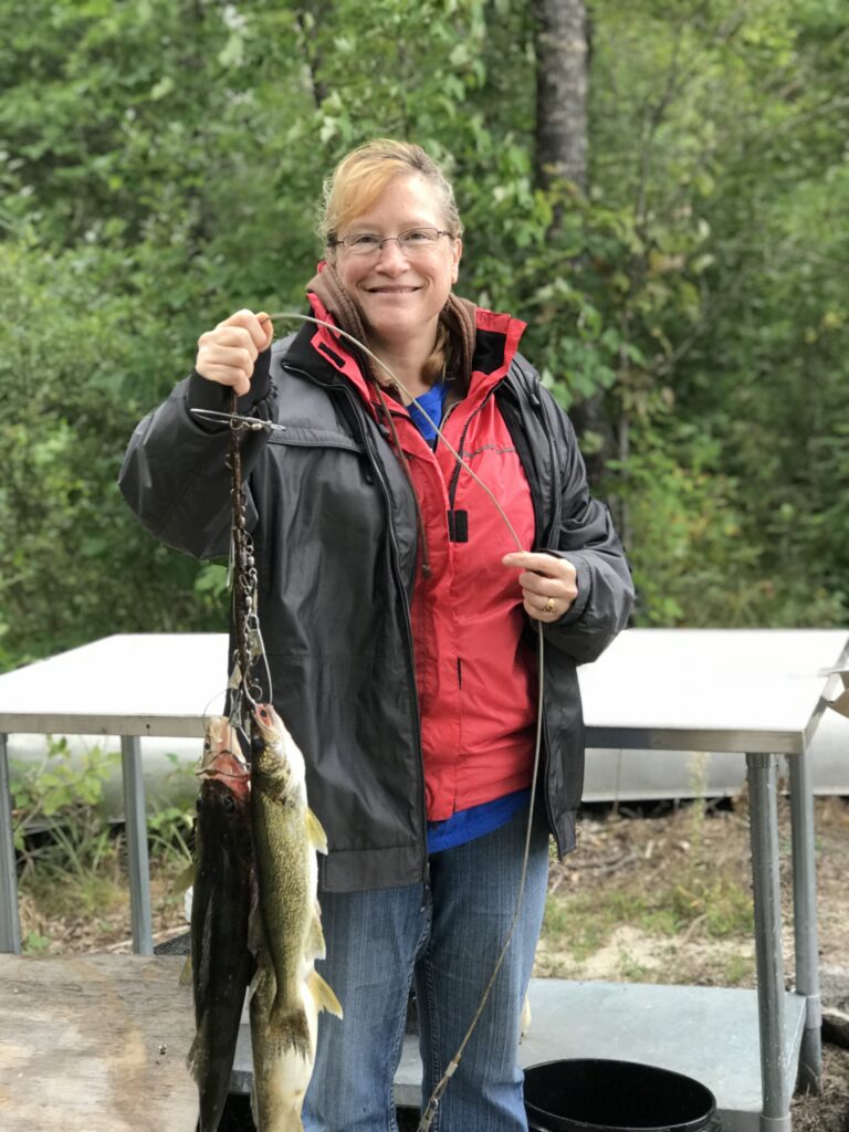 lisa fishing